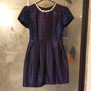 Fit and flare heart dress